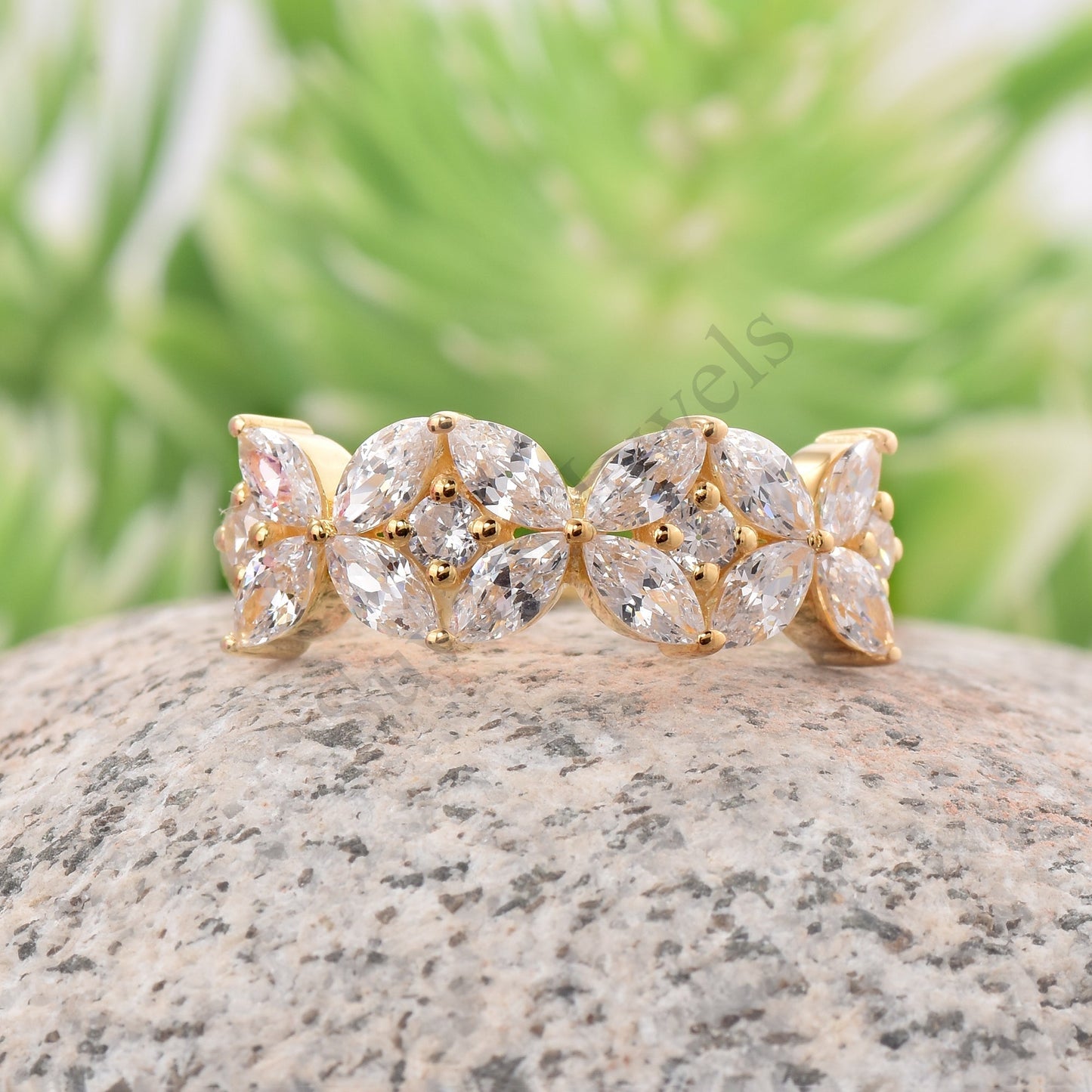 Marquise Eternity Wedding band