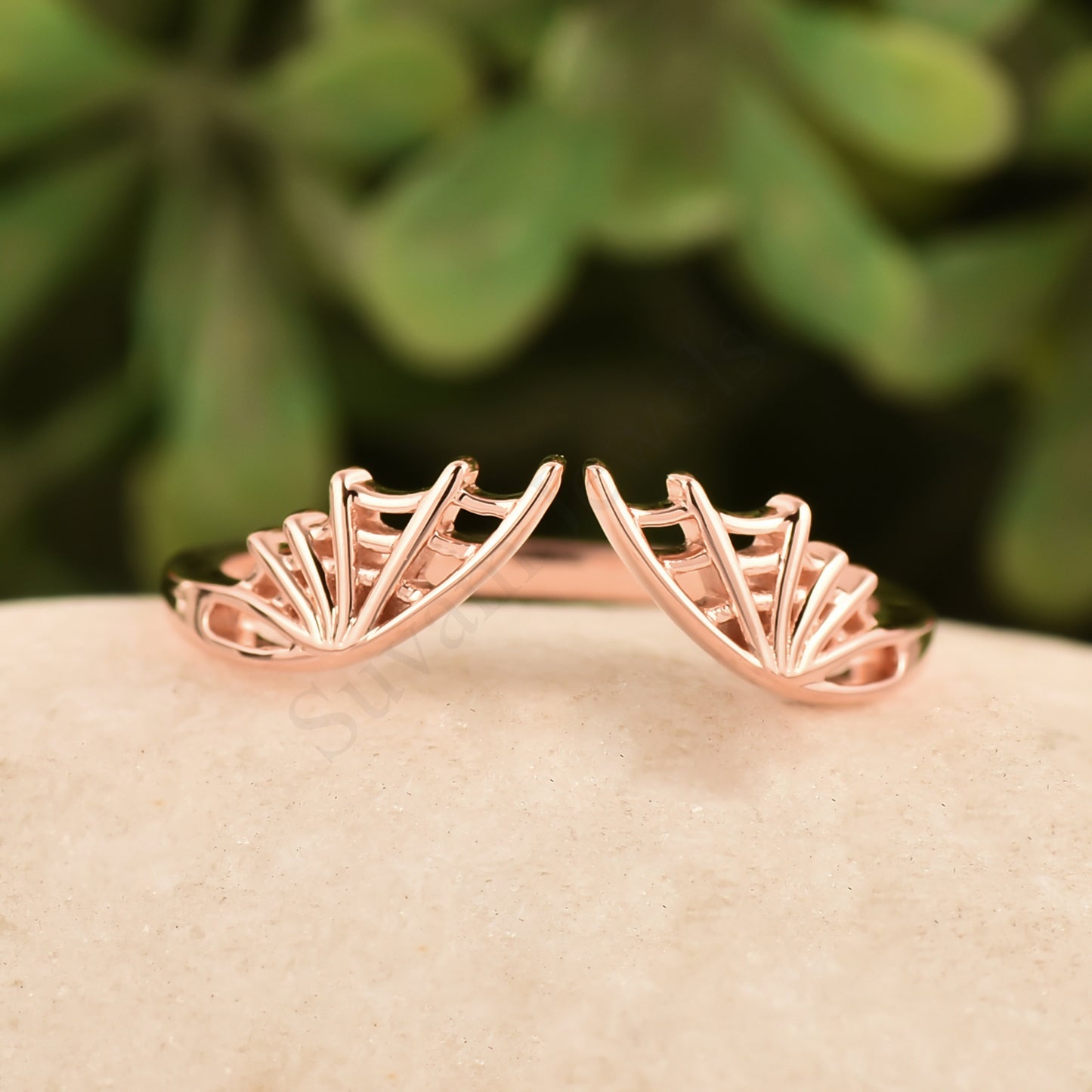 Stackable Spider Web open Ring