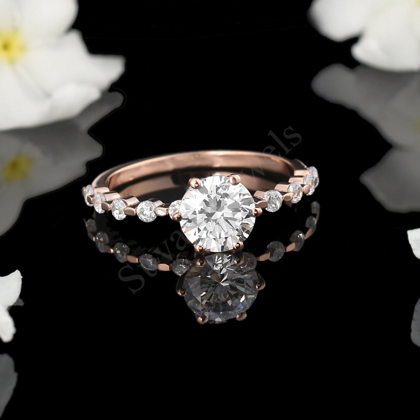 Round Cut Solitaire Ring