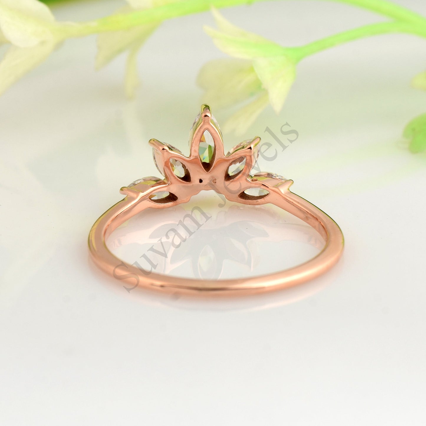 Crown Engagement Ring