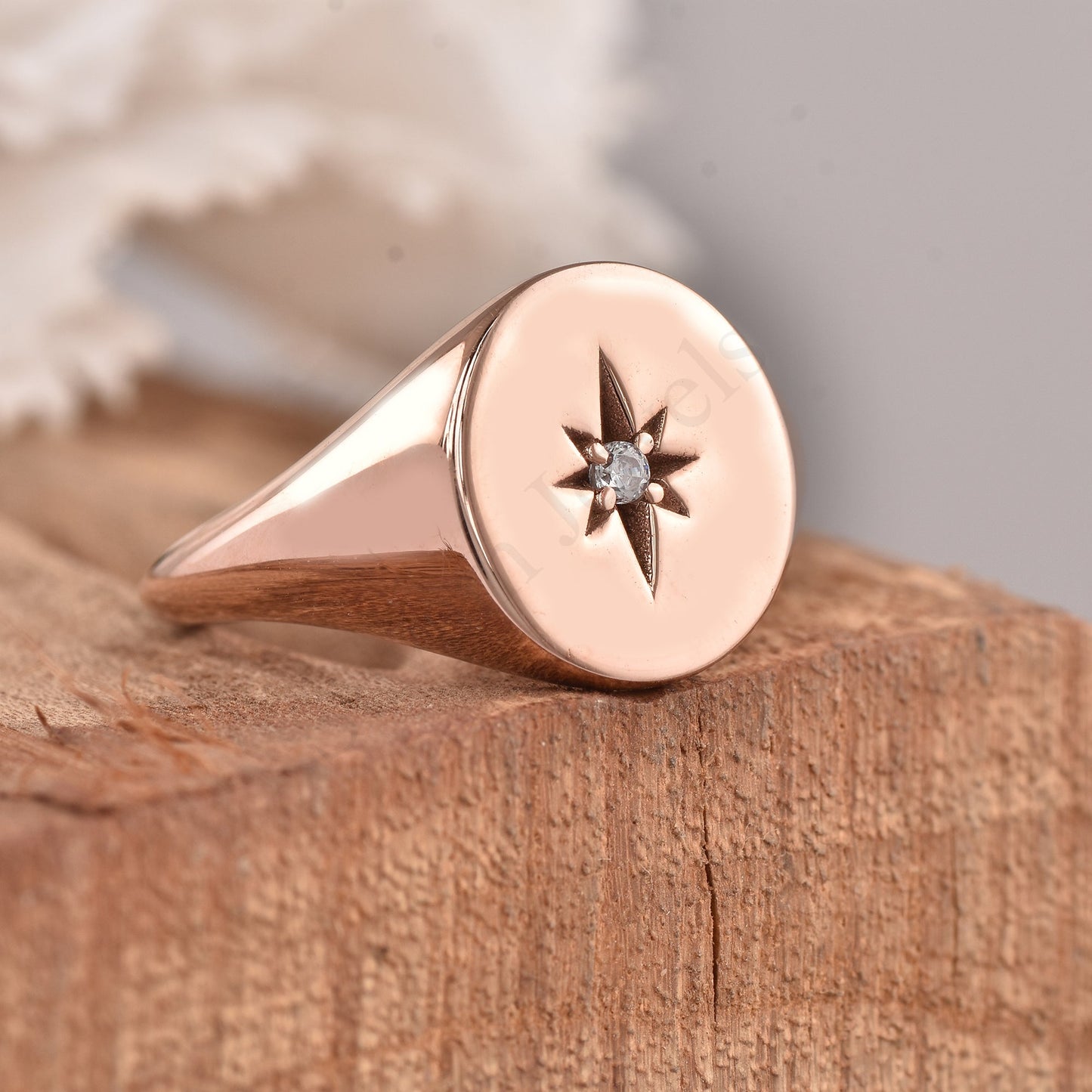 Silver North Ster Ring