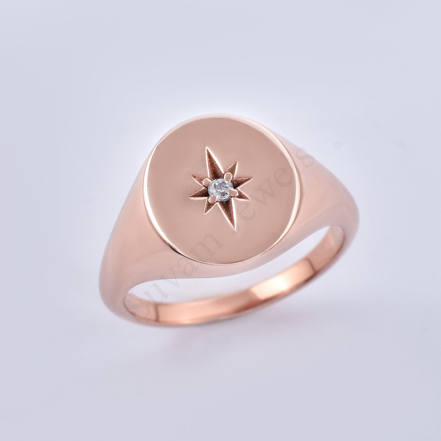 Silver North Ster Ring