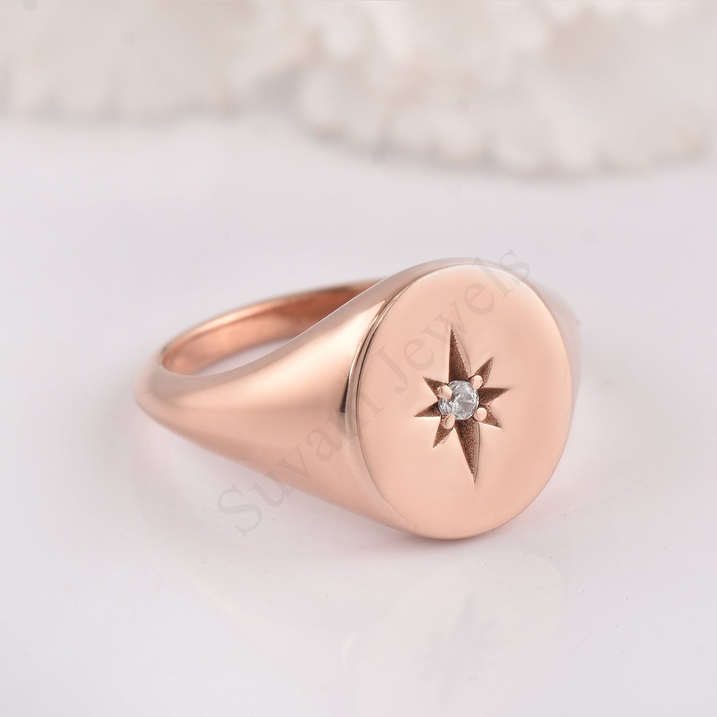 Silver North Ster Ring