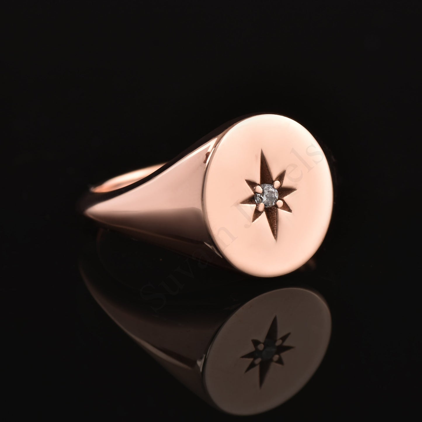 Silver North Ster Ring