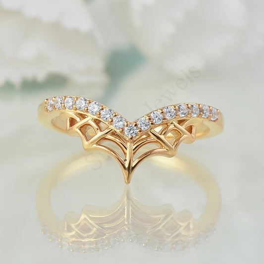 Spider Web Stackable Ring