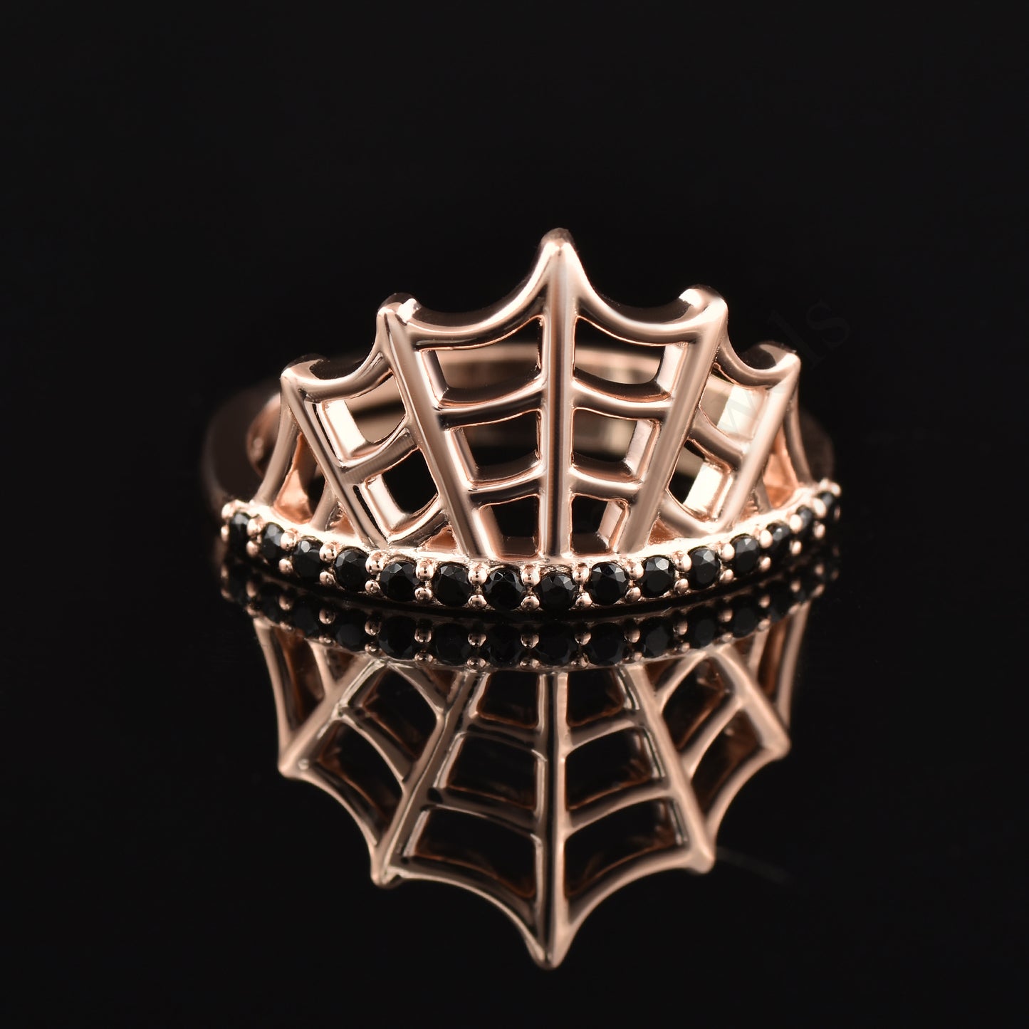 Spider Web Stackable Ring
