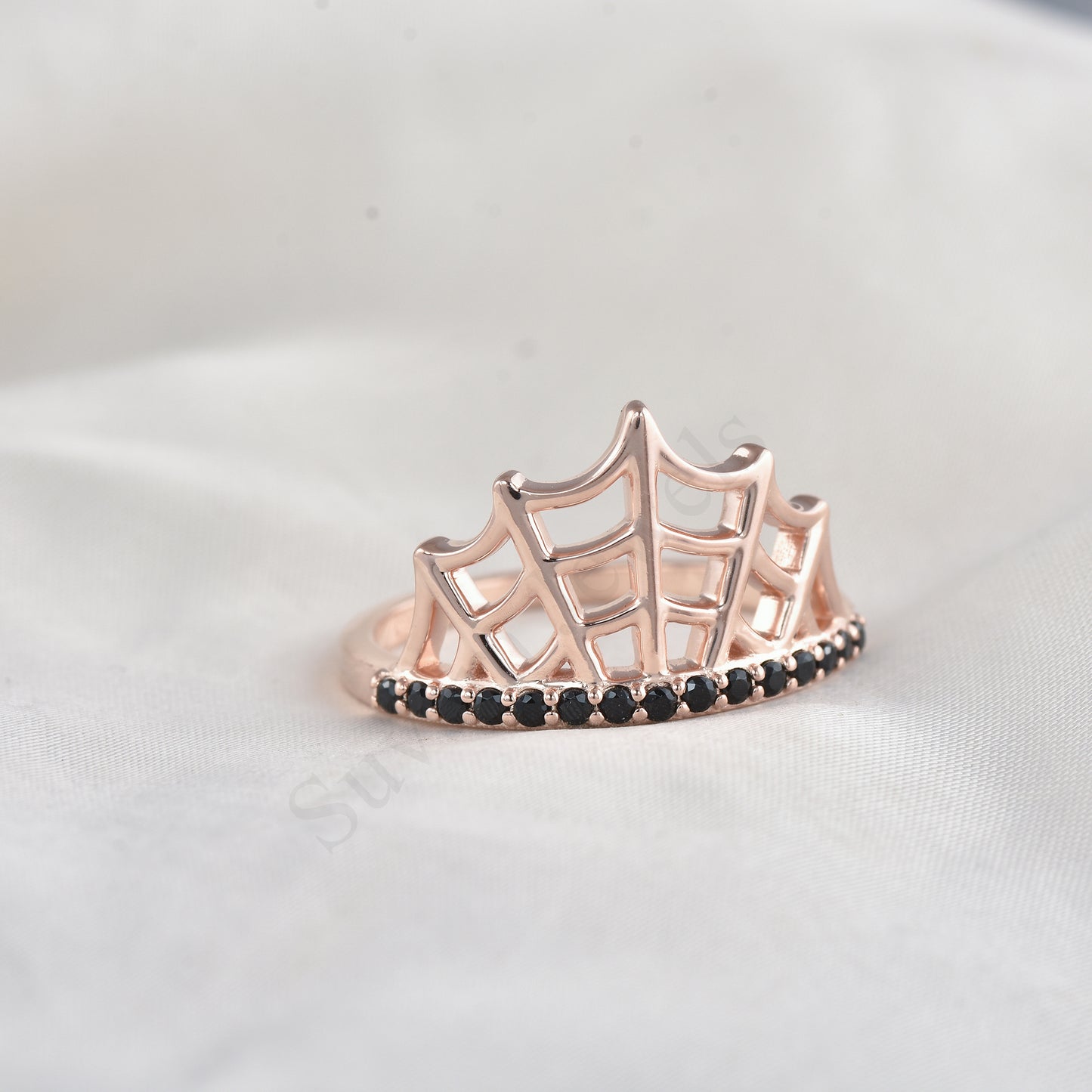 Spider Web Stackable Ring