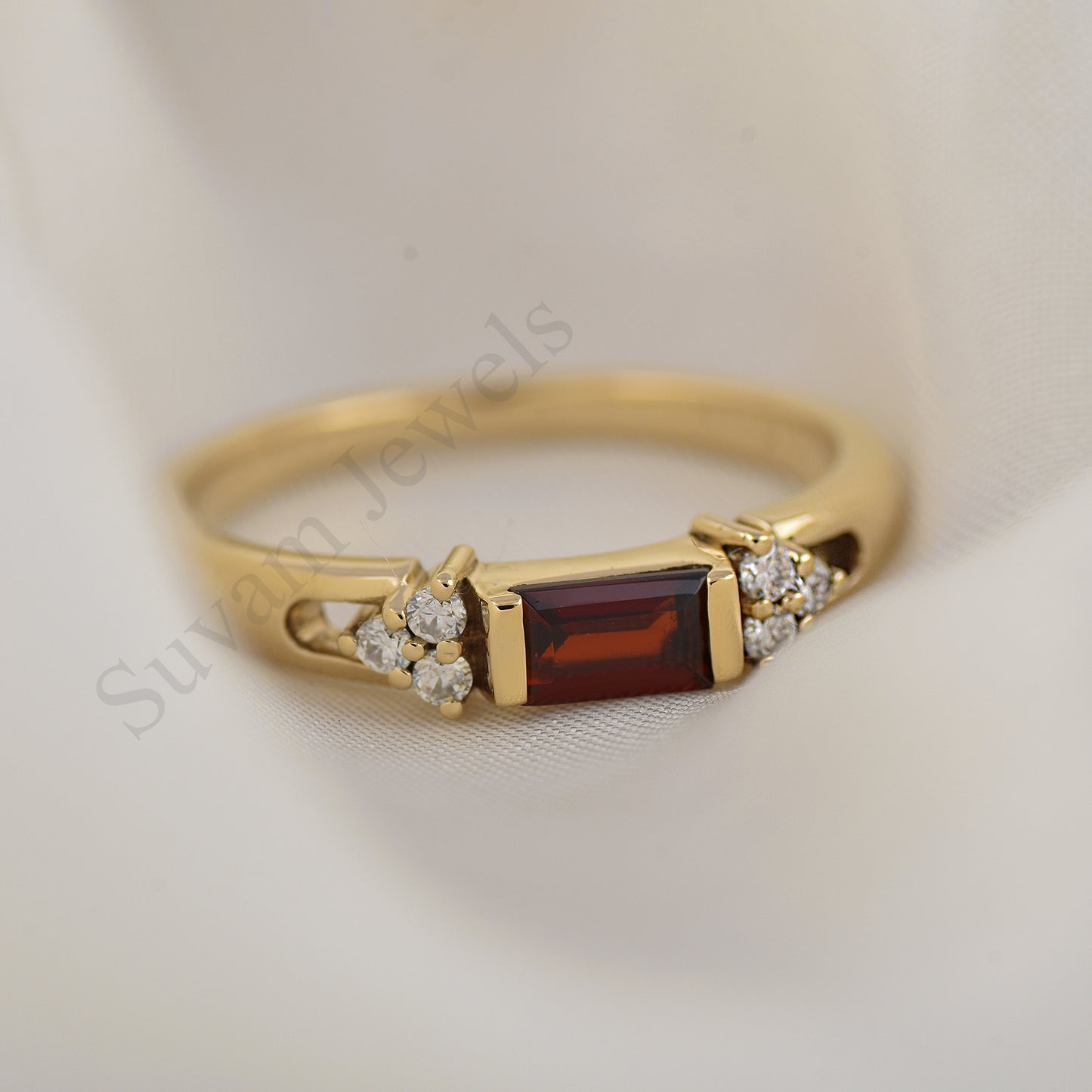 Red Garnet Ring