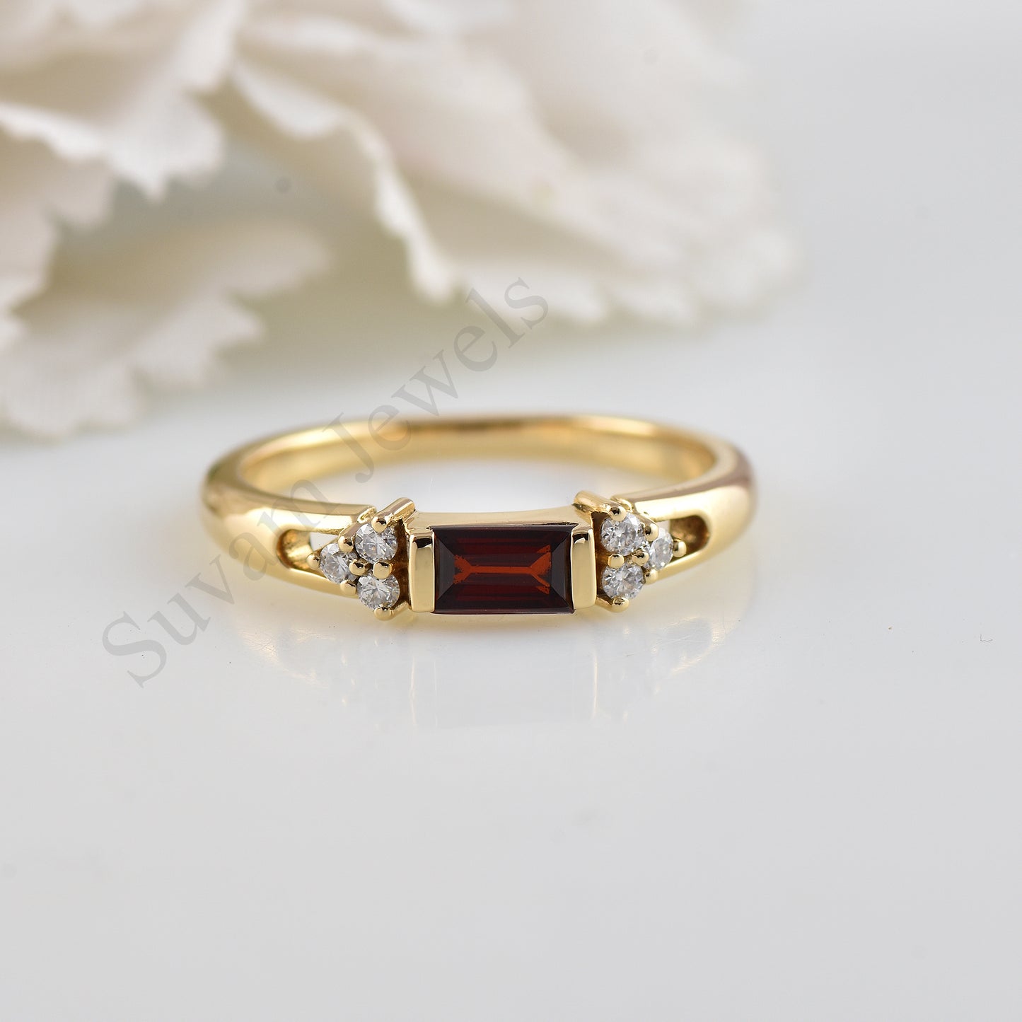 Red Garnet Ring
