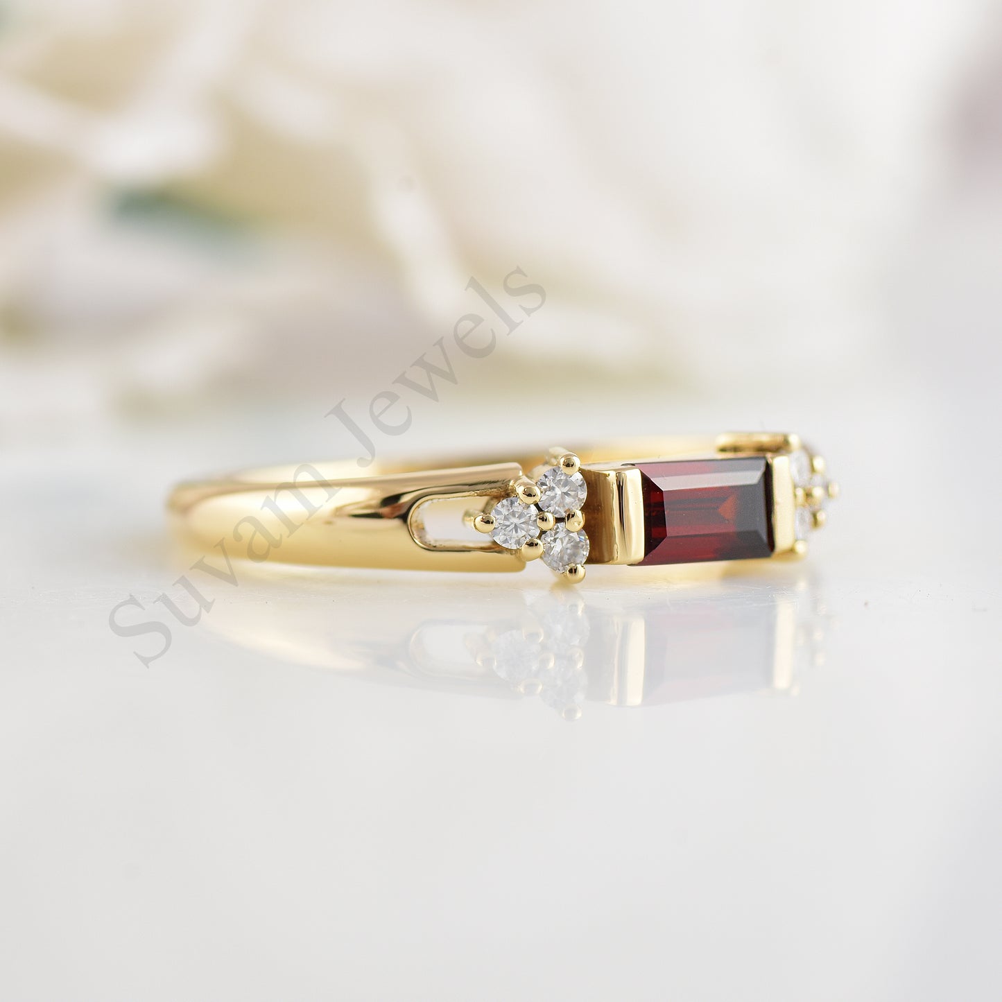 Red Garnet Ring