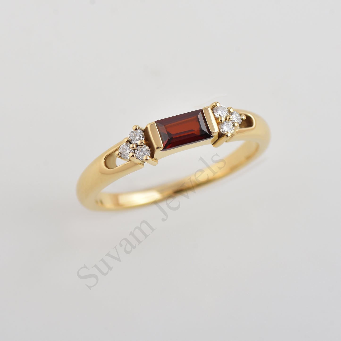 Red Garnet Ring