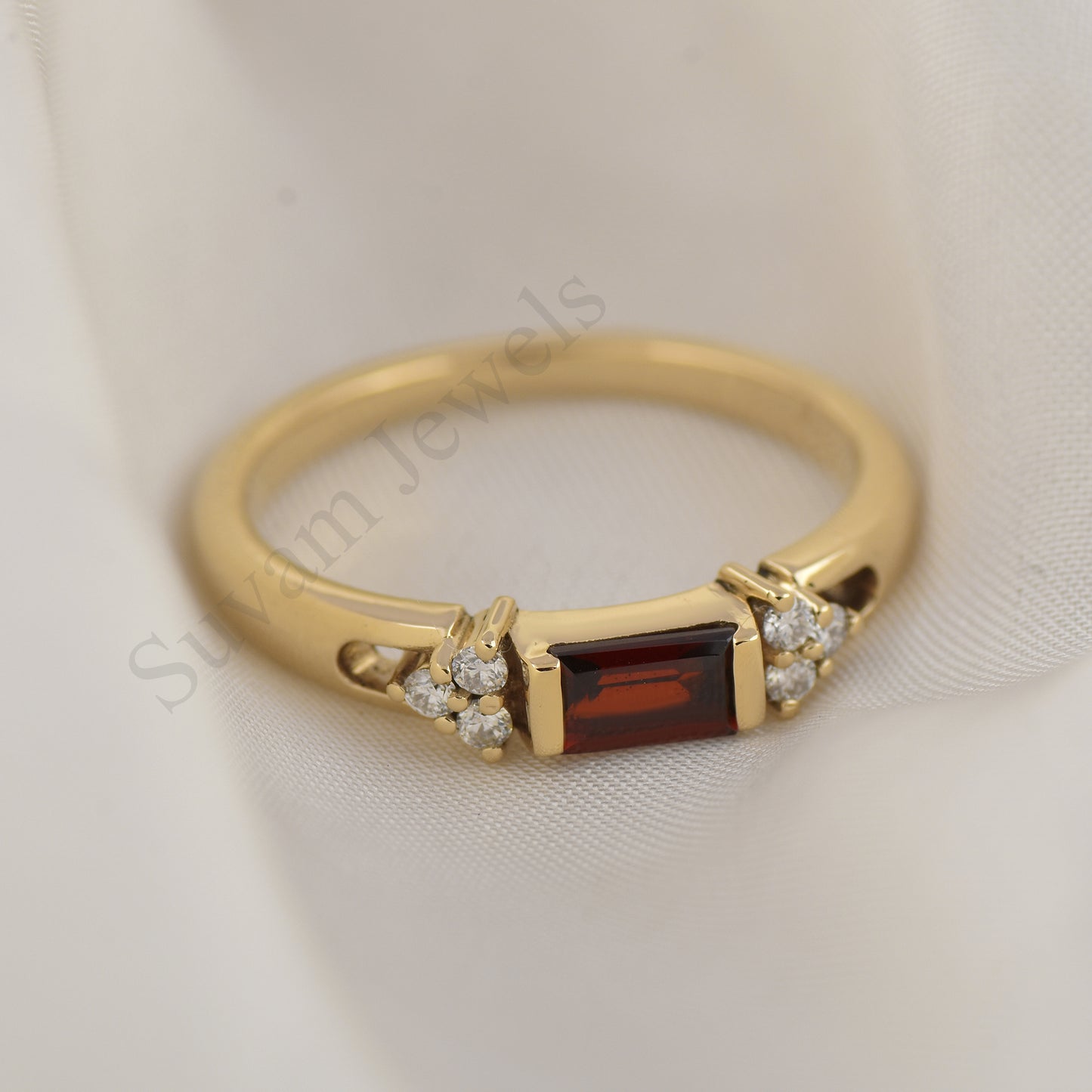 Red Garnet Ring