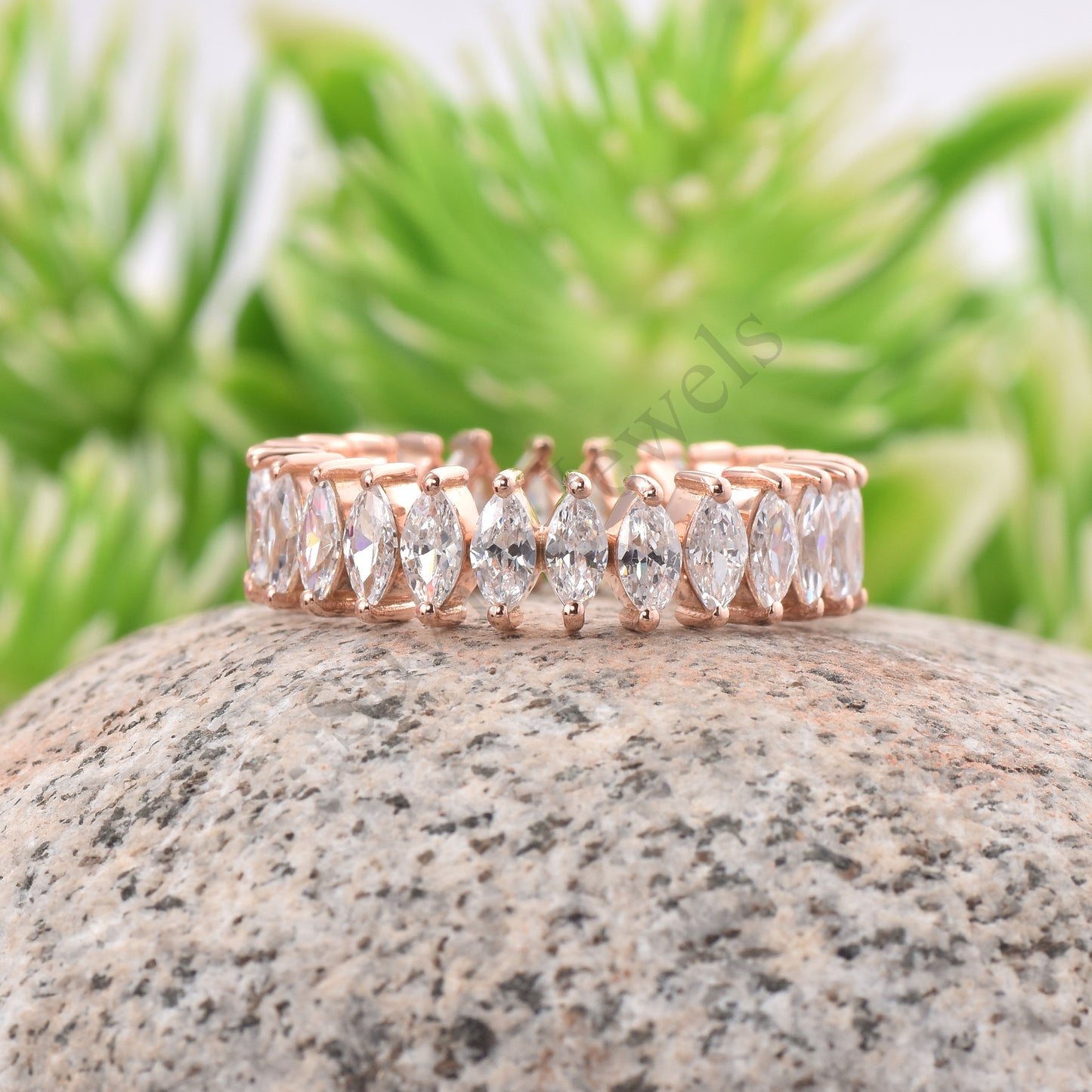 Marquise Eternity Ring