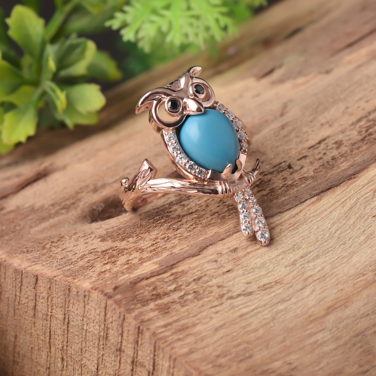 Silver Owl Ring